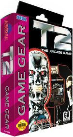 T2: The Arcade Game - Box - 3D Image