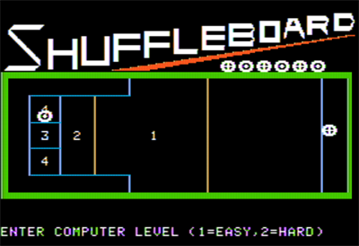 Shuffleboard - Screenshot - Game Select Image