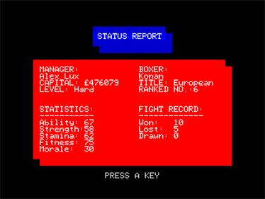 The Boxer - Screenshot - Gameplay Image