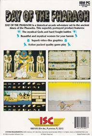 Day of the Pharaoh - Box - Back Image