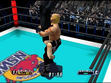 Virtual Pro Wrestling 64 - Screenshot - Gameplay