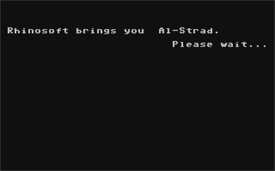 Al-Strad - Screenshot - Game Title Image