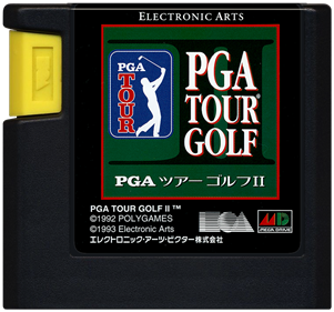 PGA Tour Golf II - Cart - Front Image