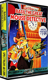 Basil the Great Mouse Detective - Box - 3D Image