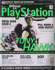 Official U.S. PlayStation Magazine Demo Disc 34 - Advertisement Flyer - Front Image