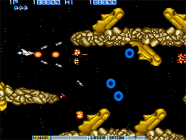 Arcade Archives GRADIUS II - Screenshot - Gameplay Image