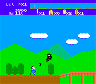 Kanshaku tamanage Kantarō no Tōkaidō Gojūsan-tsugi - Screenshot - Gameplay Image