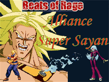 Beats of Rage: Alliance Super Sayan - Screenshot - Game Title Image