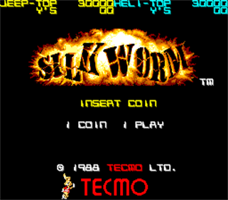 Silk Worm - Screenshot - Game Title Image