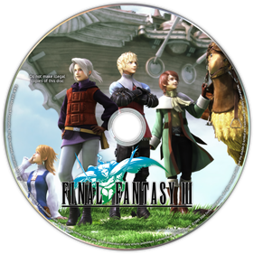 Final Fantasy III (2014) - Fanart - Disc Image