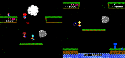 Vs. Balloon Fight - Screenshot - Gameplay Image