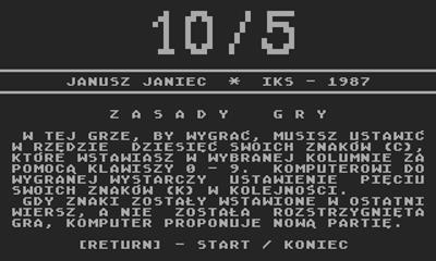 10/5 - Screenshot - Game Title Image