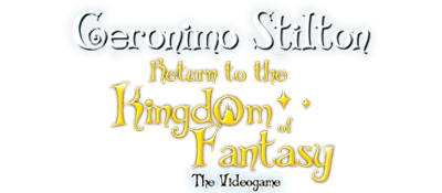 Geronimo Stilton: Return to the Kingdom of Fantasy: The Videogame - Clear Logo Image