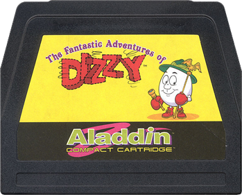 The Fantastic Adventures of Dizzy - Cart - Front Image