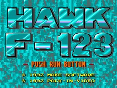 Hawk F-123 - Screenshot - Game Title Image