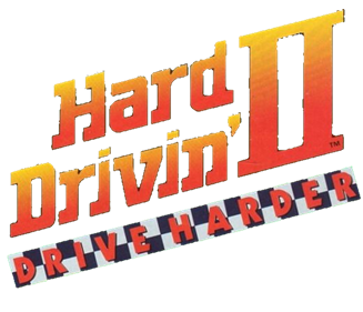 Hard Drivin' II - Clear Logo Image