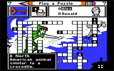 Mickey's Crossword Puzzle Maker - Screenshot - Gameplay Image
