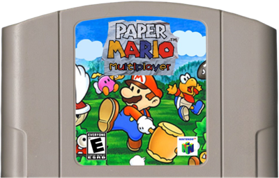 Paper Mario Multiplayer - Cart - Front Image