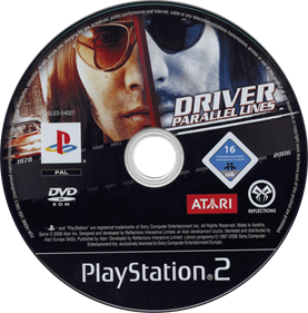 Driver: Parallel Lines - Disc Image