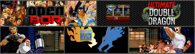 Ultimate Double Dragon - Arcade - Marquee Image