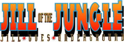 Jill of the Jungle: Jill Goes Underground - Clear Logo Image