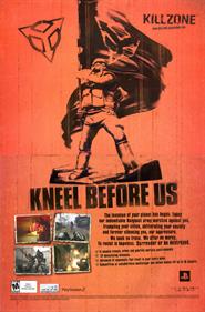 Killzone - Advertisement Flyer - Front Image