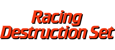 Racing Destruction Set - Clear Logo Image