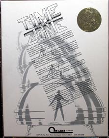 Hi-Res Adventure #5: Time Zone - Box - Back Image