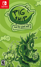 PigShip and the Giant Wolf - Fanart - Box - Front Image