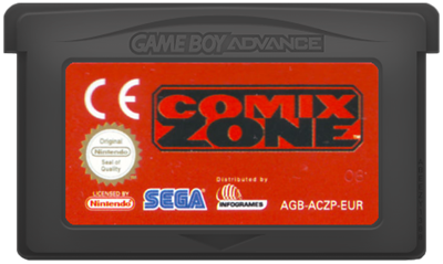 Comix Zone - Cart - Front Image