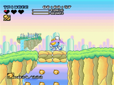 Pop'n TwinBee: Rainbow Bell Adventures - Screenshot - Gameplay Image