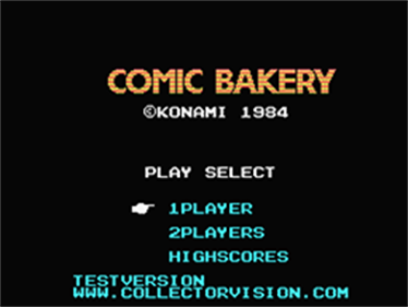Comic Bakery - Screenshot - Game Select Image