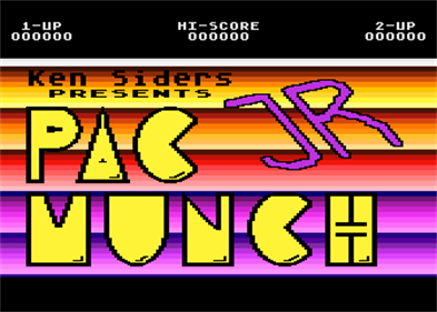 Pac Munch Jr. - Screenshot - Game Title Image