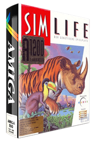 SimLife: The Genetic Playground - Box - 3D Image