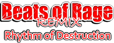 Beats of Rage Remix: Rhythm of Destruction - Clear Logo Image