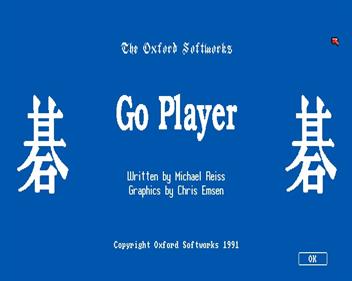 Go Player - Screenshot - Game Title Image
