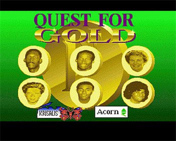Quest for Gold - Screenshot - Game Title Image