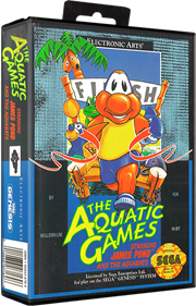 The Aquatic Games Starring James Pond and the Aquabats - Box - 3D Image