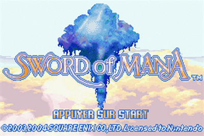 Sword of Mana - Screenshot - Game Title Image