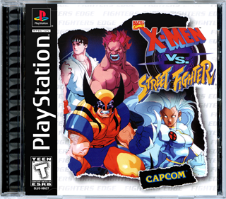 X-Men vs. Street Fighter - Box - Front - Reconstructed Image