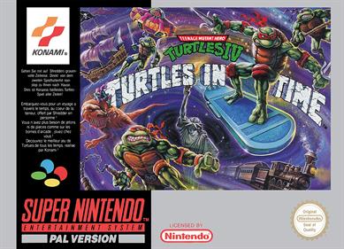 Teenage Mutant Ninja Turtles IV: Turtles in Time - Box - Front - Reconstructed Image