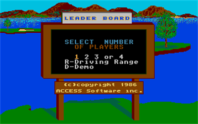 Leader Board - Screenshot - Game Select Image