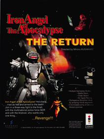 Iron Angel of the Apocalypse: The Return - Advertisement Flyer - Front Image