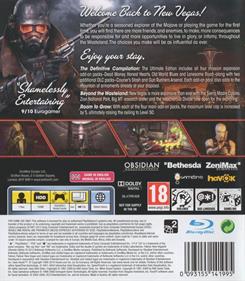 Fallout: New Vegas Ultimate Edition - Box - Back Image
