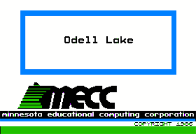 Odell Lake - Screenshot - Game Title Image