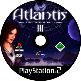 Atlantis III: The New World - Fanart - Disc Image