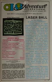 Laser Ball - Box - Back Image