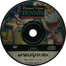 Virtual Open Tennis - Disc Image