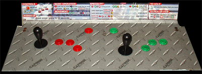 Dynamite Cop - Arcade - Control Panel Image
