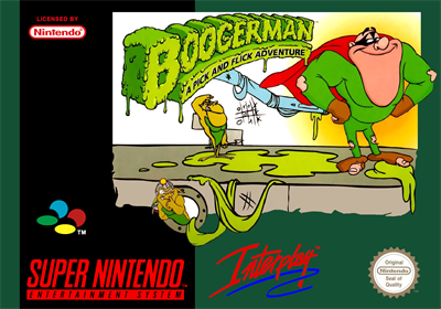 Boogerman: A Pick and Flick Adventure - Box - Front Image